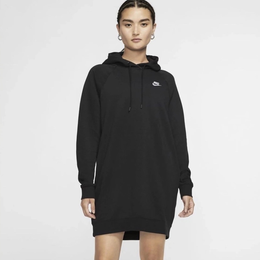 Nike Black Hoodie Dress Nwtgs
